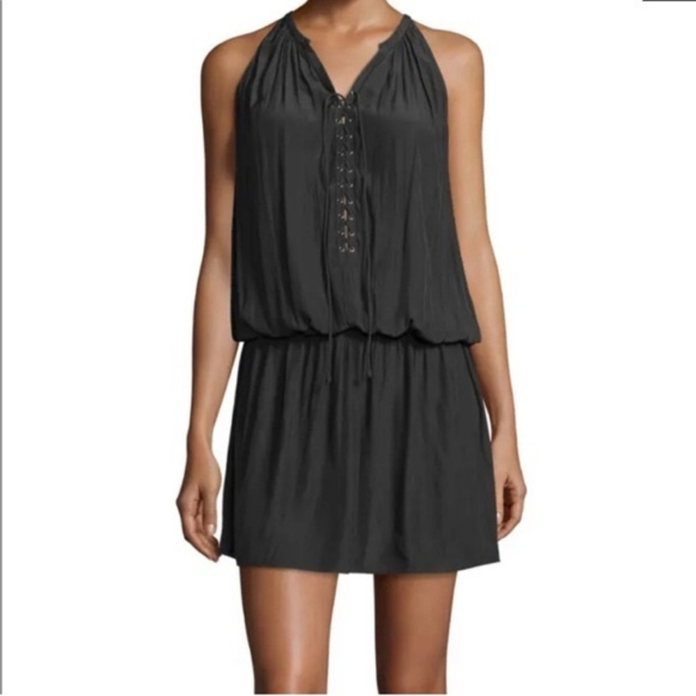 Ramy Brook Alexandra Black Mini Dress Women's size Small